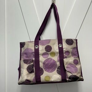 Thirty-One Zip-Top Organizing Utility Tote